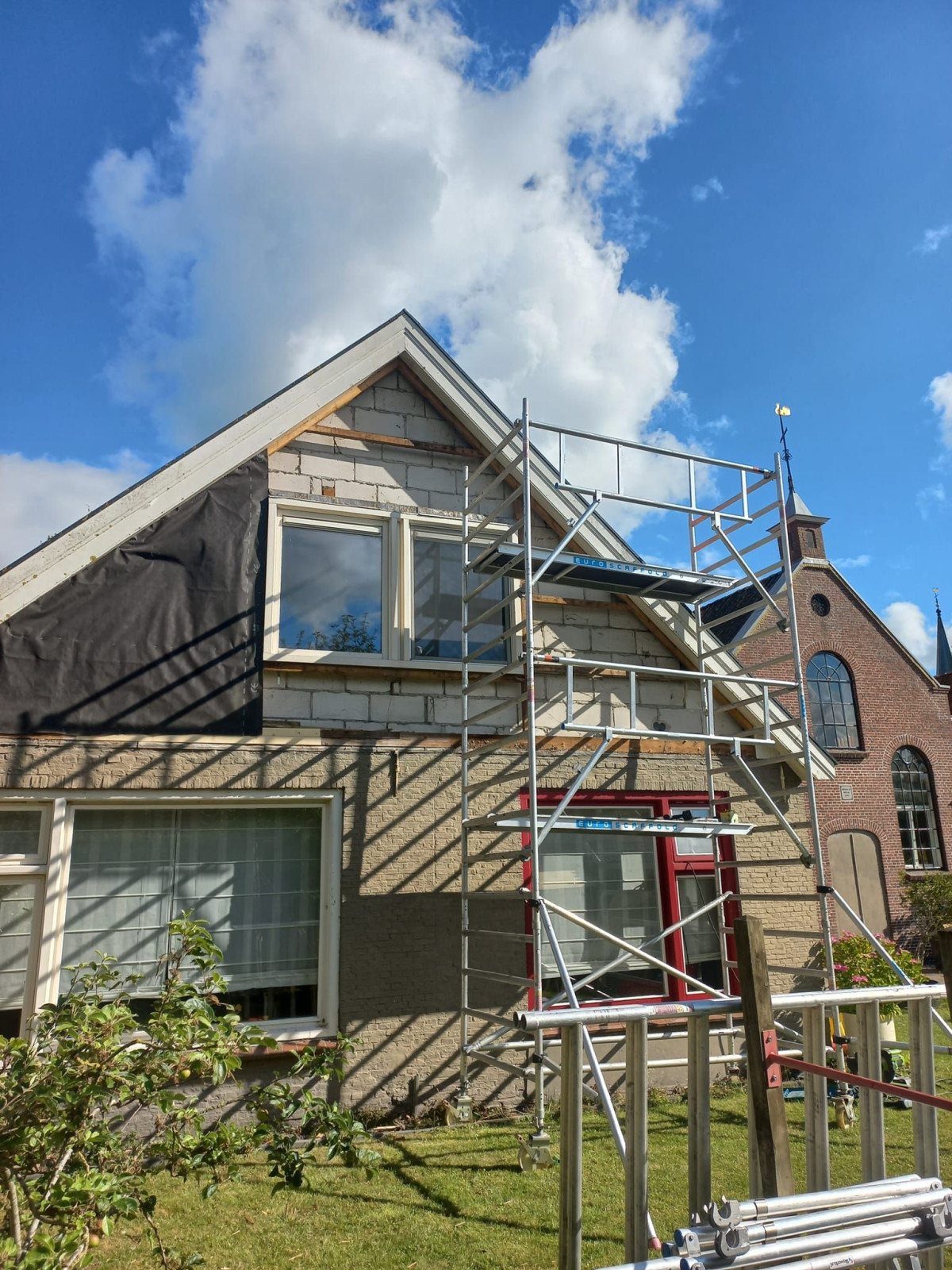 photo - Jouke klust en monteert