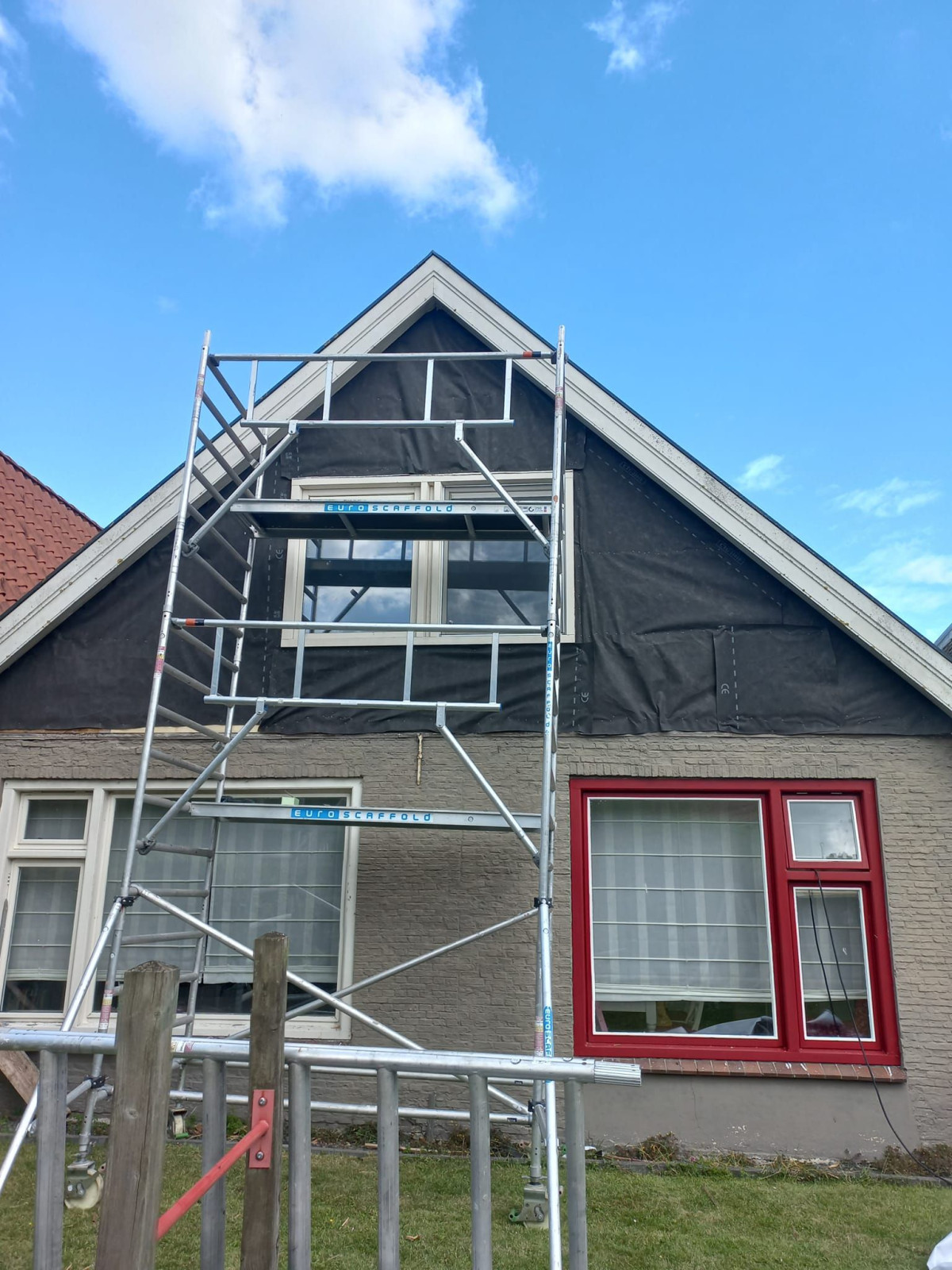 photo - Jouke klust en monteert